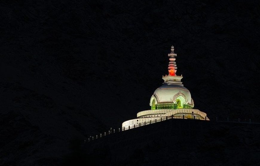 With Nubra and Pangong Stays in Beautiful Ladakh